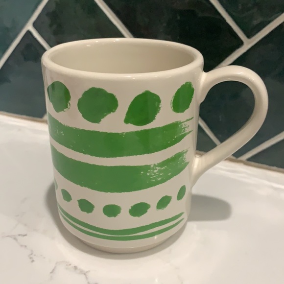 kate spade Other - Last Chance!! Kate Spade Mug Green 80s/90s Design